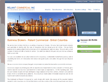 Tablet Screenshot of businessbrokersbc.ca